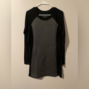 Smartwool Black and Gray Long Sleeve dress